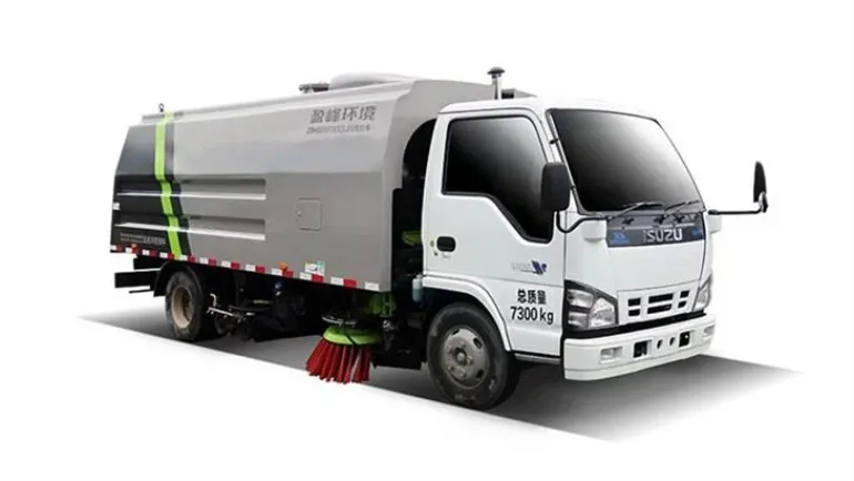 7 Tons Washing and Sweeping Truck