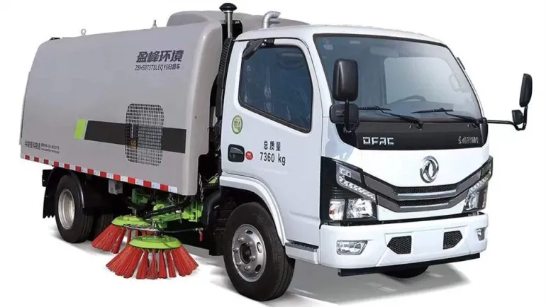 8 Tons Wet Type Road Sweeper