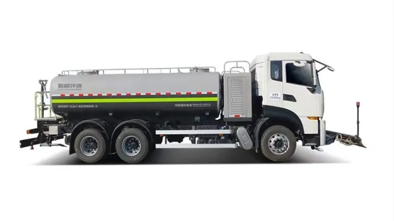 25 Tons Water Tanker with High Pressure Spraying