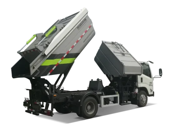 Sorting Garbage Truck