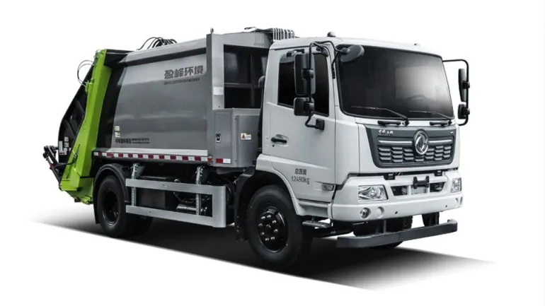 12 Tons Compressed Garbage Truck