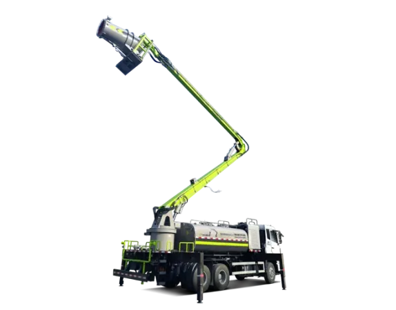 Intelligent Anti-aircraft Gun Dust Suppressor Vehicle