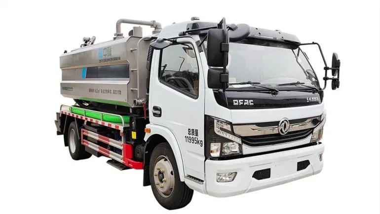 Sewage Suction Tanker Truck