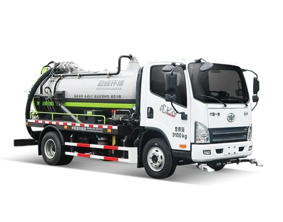 Self-priming Waste Liquid Spraying Vehicle