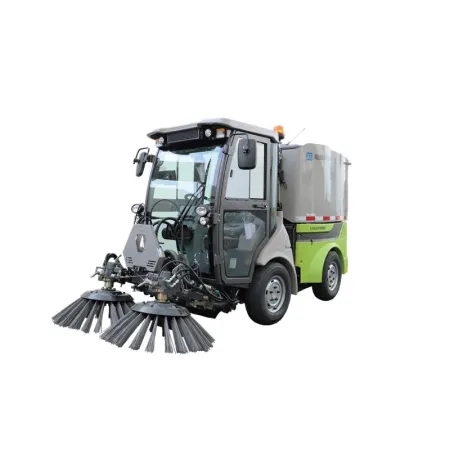 Full Hydraulic Articulated Road Sweeper In Fuel Version