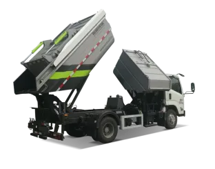 Sorting Garbage Truck