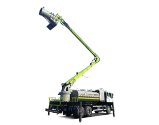 Intelligent Anti-aircraft Gun Dust Suppressor Vehicle