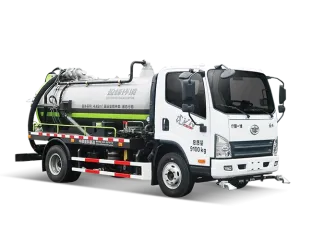 Self-priming Waste Liquid Spraying Vehicle